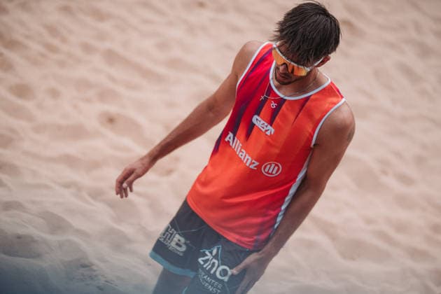 Beachvolleyball Männer Allianz German Beach Tour 2026 Tourstop München 05.07.2026 Niklas Held München Zentraler Hochschulsport: Beach- Bayern Deutschland *** Men s Beach Volleyball: Allianz German Beach Tour 2026, Munich Stop, July 5, 2026; Niklas Held, Munich Central University Sports, Beach, Bavaria, Germany