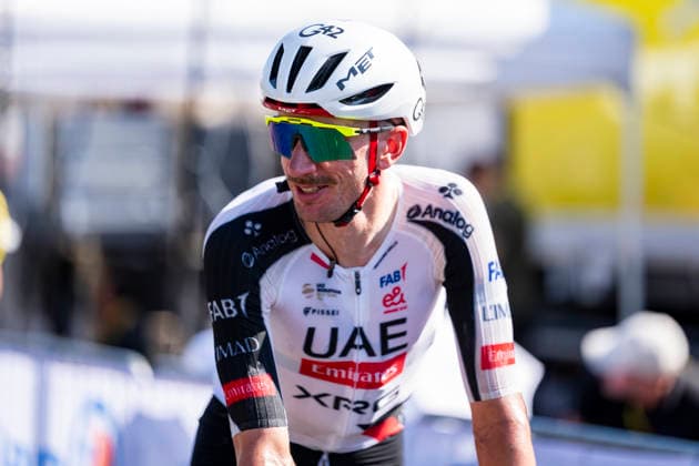 113th Tour de France 2026 - Stage 2 BARCELONA, SPAIN - JULY 5: Brandon Mcnulty of USA and UAE Team Emirates - XRG is seen after the 113th Tour de France 2026, Stage 2 a 168.5km stage from Tarragona to Barcelona 109m UCIWT on July 05, 2026 in Barcelona, Spain. Barcelona Spain Copyright: xAlbertoxGardinx AGardin_20260705_Cycling_Tour de France_Stage 2__0031