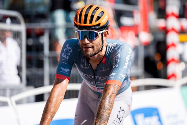 113th Tour de France 2026 - Stage 2 BARCELONA, SPAIN - JULY 5: Filippo Ganna of Italy and Netcompany Ineos Cycling Team is seen after the 113th Tour de France 2026, Stage 2 a 168.5km stage from Tarragona to Barcelona 109m UCIWT on July 05, 2026 in Barcelona, Spain. Barcelona Spain Copyright: xAlbertoxGardinx AGardin_20260705_Cycling_Tour de France_Stage 2__0037