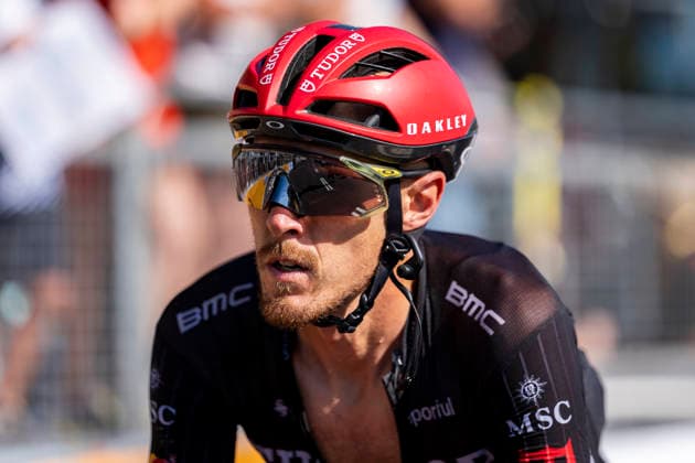 113th Tour de France 2026 - Stage 2 BARCELONA, SPAIN - JULY 5: Matteo Trentin of Italy and Tudor Pro Cycling Team is seen after the 113th Tour de France 2026, Stage 2 a 168.5km stage from Tarragona to Barcelona 109m UCIWT on July 05, 2026 in Barcelona, Spain. Barcelona Spain Copyright: xAlbertoxGardinx AGardin_20260705_Cycling_Tour de France_Stage 2__0039