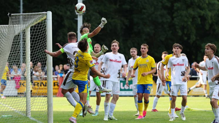 FT Braunschweig vs. Eintracht BS, Testspiel Braunschweig, 05.07.2026, Fußball, Herren, Saison 2026 27, Freie Turnen Braunschweig vs Eintracht Braunschweig, Testspiel, Noah Ketterbach (Eintracht Braunschweig) Niedersachsen Deutschland *** FT Braunschweig vs. Eintracht BS, Friendly Match in Braunschweig, July 5, 2026, Soccer, Men s, 2026–27 season, Freie Turnen Braunschweig vs. Eintracht Braunschweig, Friendly Match, Noah Ketterbach, Eintracht Braunschweig, Lower Saxony, Germany