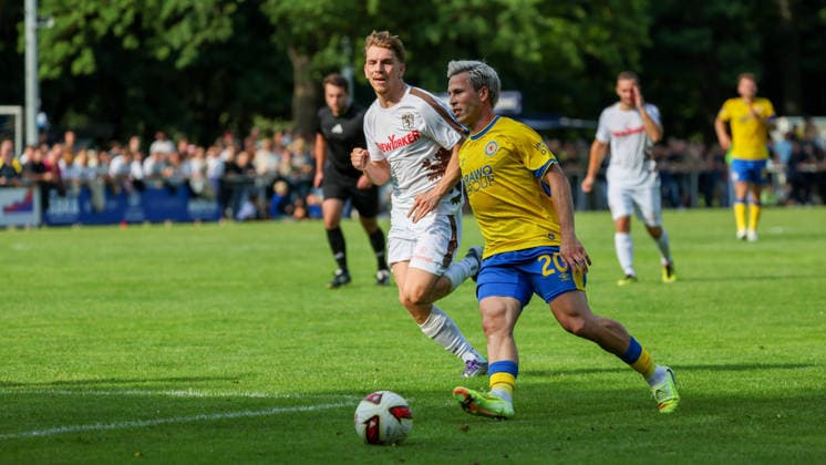 FT Braunschweig vs. Eintracht BS, Testspiel Braunschweig, 05.07.2026, Fußball, Herren, Saison 2026 27, Freie Turnen Braunschweig vs Eintracht Braunschweig, Testspiel, Lino Tempelmann (Eintracht Braunschweig) Niedersachsen Deutschland *** FT Braunschweig vs. Eintracht BS, Friendly Match in Braunschweig, July 5, 2026, Soccer, Men s, 2026–27 season, Freie Turnen Braunschweig vs. Eintracht Braunschweig, Friendly Match, Lino Tempelmann, Eintracht Braunschweig, Lower Saxony, Germany