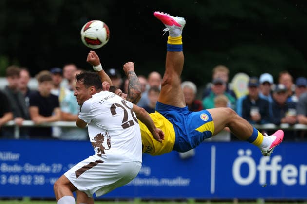FT Braunschweig vs. Eintracht BS, Testspiel Braunschweig, 05.07.2026, Fußball, Herren, Saison 2026 27, Freie Turnen Braunschweig vs Eintracht Braunschweig, Testspiel, Jovan Mijatovic (Eintracht Braunschweig) Niedersachsen Deutschland *** FT Braunschweig vs. Eintracht BS, Friendly Match in Braunschweig, July 5, 2026, Soccer, Men s, 2026–27 season, Freie Turnen Braunschweig vs. Eintracht Braunschweig, Friendly Match, Jovan Mijatovic, Eintracht Braunschweig, Lower Saxony, Germany