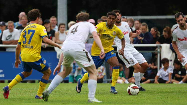 FT Braunschweig vs. Eintracht BS, Testspiel Braunschweig, 05.07.2026, Fußball, Herren, Saison 2026 27, Freie Turnen Braunschweig vs Eintracht Braunschweig, Testspiel, Niedersachsen Deutschland *** FT Braunschweig vs. Eintracht BS, Friendly Match in Braunschweig, July 5, 2026, Soccer, Men s, 2026–27 Season, Freie Turnen Braunschweig vs. Eintracht Braunschweig, Friendly Match, Lower Saxony, Germany