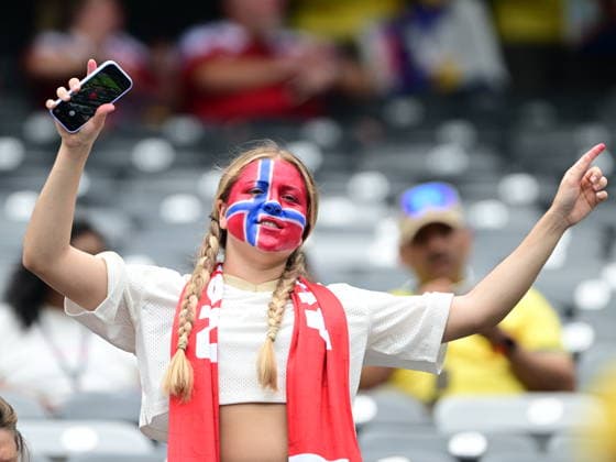 Brazil v Norway - FIFA World Cup, WM, Weltmeisterschaft, Fussball 2026 - Round of 16 NEW JERSEY, UNITED STATES - JULY 05: Fans gather prior FIFA World Cup 2026 Round of 16 match between Brazil and Norway at New Jersey Stadium (MetLife Stadium) in East Rutherford, New Jersey, USA, on July 05, 2026. Abdulhamid Hosbas Anadolu New Jersey United States. Editorial use only. Please get in touch for any other usage.  Copyright: x2026xAnadoluxAbdulhamidxHosbasx