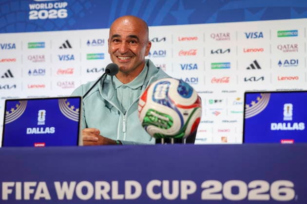 FIFA World Cup, WM, Weltmeisterschaft, Fussball 2026 - Portugal press conference, PK, Pressekonferenz Portugal s national soccer head coach Roberto Martinez attends a press conference at Dallas Stadium for the FIFA World Cup 2026, Dallas, Texas, USA, 05 July 2026. DALLAS Toronto United States  Copyright: xMIGUELxA.xLOPESx