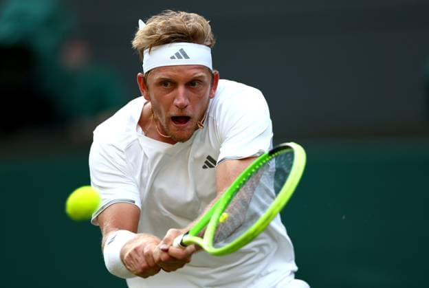 Alejandro Davidovich Fokina during his fourth round match Wimbledon Tennis Championships, Day 7, The All England Lawn Tennis and Croquet Club, London, UK - 05 Jul 2026London The All England Lawn Tennis and United Kingdom  Copyright: xKieranxMcManus Shutterstockx 16976813ga