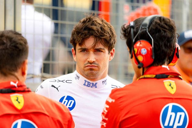 July 5, 2026, Silverstone, Northamptonshire, United Kingdom: CHARLES LECLERC (16, Scuderia Ferrari HP, MCO, Monegasque F1 Driver, SF-26) on the grid before the race (Sunday) at the Formula 1 Pirelli British Grand Prix 2026 at Silverstone Circuit Silverstone United Kingdom - ZUMAr193 20260705_zsp_r193_273 Copyright: xSaraxRuffonix
