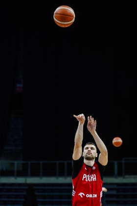Krakow 05.07.2026 KOSZYKOWKA KOSZKADRA REPREZENTACJA POLSKI TRENING - - - BASKETBALL POLISH national team, Nationalteam PRACTICE PRACTISE NZ Michal Michalak , FOT. WOJCIECH FIGURSKI 058SPORT.PL NEWSPIX.PL --- newspix.pl EL ELIMINACJE DO MS MISTRZOSTW SWIATA FIBA W KOSZYKOWCE MEZCZYZN KOSZYKOWKA KATAR 2027  FOT. WOJCIECH FIGURSKI 058SPORT.PL