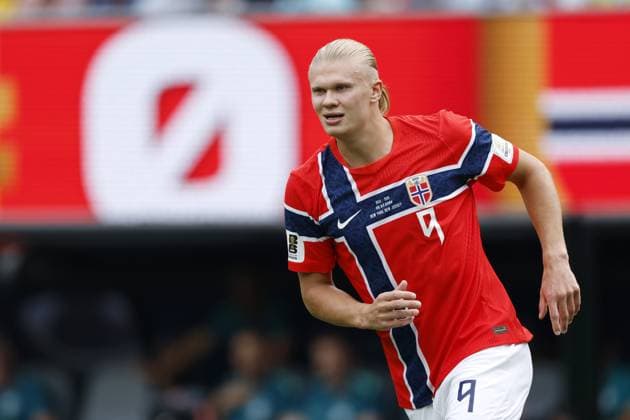 EAST RUTHERFORD, NEW JERSEY - Erling Haaland of Norway during the 2026 FIFA World Cup, WM, Weltmeisterschaft, Fussball round of 16 match between Brazil and Norway at Metlife Stadium on July 5, 2026, in East Rutherford, New Jersey, United States. MAURICE VAN STEEN ANP FIFA World Cup 2026 - round of 16 2026 xVIxANPxSportx xMauricexvanxSteenxIVx 562891067 originalFilename: 562891067.jpg