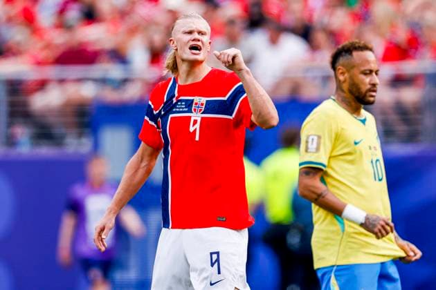 , Round of 16 - FIFA World Cup, WM, Weltmeisterschaft, Fussball 2026, Brazil v Norway, New York New Jersey Stadium, July 5, 2026, East Rutherford, United States.