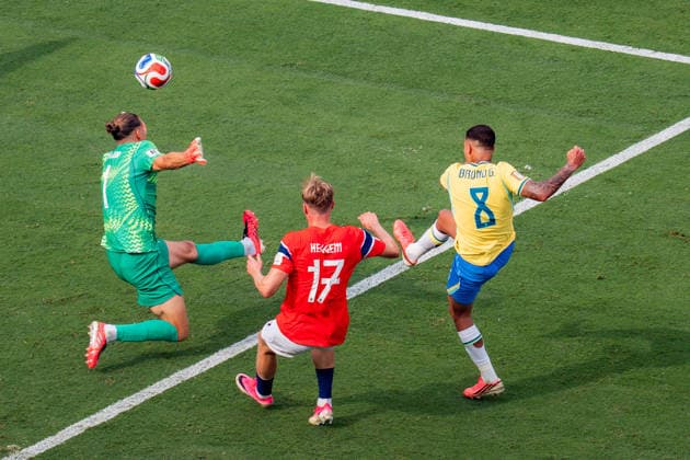 FIFA Fussball Weltmeisterschaft 2026, Achtelfinale, Brasilien vs. Norwegen, 05.07.2026, New Jersey Stadion Bruno Orjan Nyland *** 2026 FIFA World Cup, Round of 16, Brazil vs. Norway, July 5, 2026, New Jersey Stadium, Bruno Orjan Nyland Copyright: xBahhoxKarax