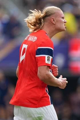 Erling Haaland of Norway celebrates their goal to make it 1-0 to Norway Brazil v Norway, 2026 FIFA World Cup, WM, Weltmeisterschaft, Fussball Round of 16, Football, New York New Jersey Stadium, East Rutherford, New Jersey, USA - 05 Jul 2026East Rutherford New York New Jersey Stadium New Jersey (NJ) United States of America  Copyright: xIsmaelxAdnan Shutterstockx 16975597db