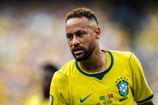 260705 Neymar Jr of Brazil during the FIFA World Cup, WM, Weltmeisterschaft, Fussball 2026 round of 16 football match between Brazil and Norway on July 5, 2026 in New Jersey. Photo: Vegard Grott BILDBYRAN kod VG VG0982 bbeng fotboll football soccer fotball vm fotbolls-vm fotball-vm fotbolls-vm 2026 fifa world cup 2026 new york 8-delsfinale round of 16 brasilien brazil brasil norge norway dejected depp *** July 5, 2026: Neymar Jr. of Brazil during the FIFA World Cup 2026 Round of 16 soccer match between Brazil and Norway on July 5, 2026 in New Jersey. Photo by Vegard Grott, BILDBYRAN. Code: VG VG0982 bbeng soccer football fotball World Cup soccer World Cup fotball World Cup soccer World Cup 2026 FIFA World Cup 2026 New York Round of 16 Brazil Brazil Norway Norway dejected depp  Copyright: VEGARDxGRoTT BB260705VG060