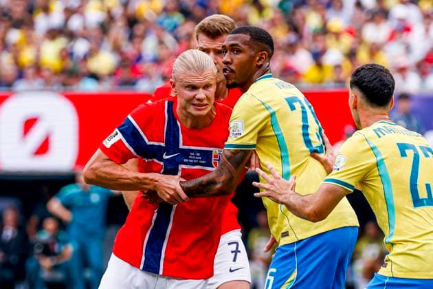 , Round of 16 - FIFA World Cup, WM, Weltmeisterschaft, Fussball 2026, Brazil v Norway, New York New Jersey Stadium, July 5, 2026, East Rutherford, United States.