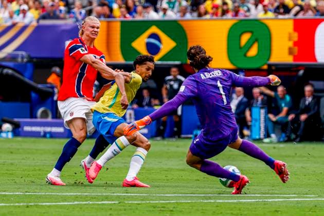 , Round of 16 - FIFA World Cup, WM, Weltmeisterschaft, Fussball 2026, Brazil v Norway, New York New Jersey Stadium, July 5, 2026, East Rutherford, United States.