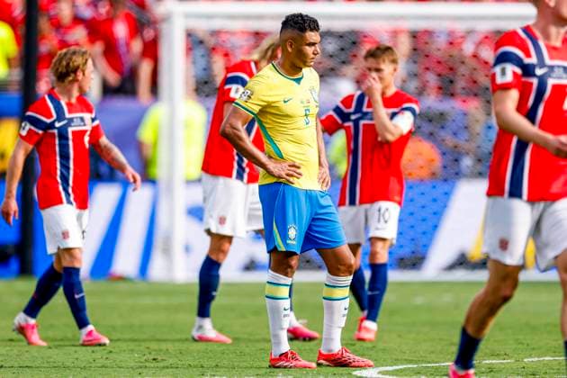 , Round of 16 - FIFA World Cup, WM, Weltmeisterschaft, Fussball 2026, Brazil v Norway, New York New Jersey Stadium, July 5, 2026, East Rutherford, United States.