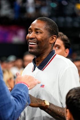 United States v Serbia: Final - FIBA U17, U 17 Basketball World Cup 2026 Former NBA, Basketball Herren, USA player Jamal Crawford is present after the FIBA U17 Basketball World Cup final match between the United States and Serbia at BDC Main Venue in Istanbul, Turkey, on July 5, 2026. Istanbul Istanbul Turkey  Copyright: xYagizxGurtugx originalFilename:gurtug-usavserb260705_npE0C.jpg