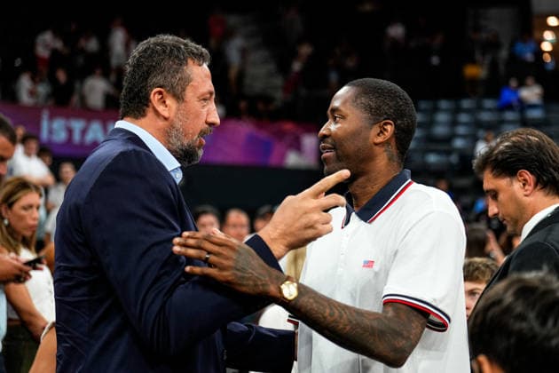 United States v Serbia: Final - FIBA U17, U 17 Basketball World Cup 2026 Former NBA, Basketball Herren, USA player Jamal Crawford is present after the FIBA U17 Basketball World Cup final match between the United States and Serbia at BDC Main Venue in Istanbul, Turkey, on July 5, 2026. Istanbul Istanbul Turkey  Copyright: xYagizxGurtugx originalFilename:gurtug-usavserb260705_nplVw.jpg