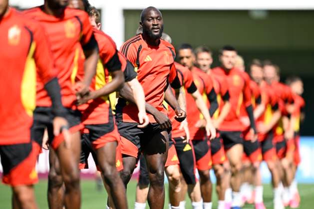 Belgian national football team - FIFA World Cup, WM, Weltmeisterschaft, Fussball 2026 - media activities 05 07 2026 RENTON, UNITED STATES OF AMERICA - JULY 05 : Lukaku Romelu forward of Belgium pictured during a training session of the Belgian national football team during the FIFA World Cup 2026 on July 5, 2026 in Renton, United States of America, 05 07 2026 Renton United States of America  Copyright: xNicoxVereeckenx