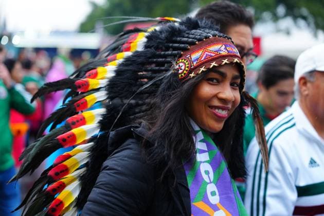 Mexico fan Mexico v England, 2026 FIFA World Cup, WM, Weltmeisterschaft, Fussball Round of 16, Football, Azteca Stadium, Mexico City, Mexico - 05 Jul 2026Mexico City Azteca Stadium Mexico  Copyright: xJavierxGarcia Shutterstockx 16975483e