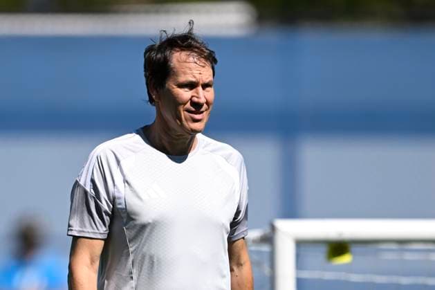 Belgian national football team - FIFA World Cup, WM, Weltmeisterschaft, Fussball 2026 - media activities 05 07 2026 RENTON, UNITED STATES OF AMERICA - JULY 05 : Garcia Rudi head coach of Belgium pictured during a training session of the Belgian national football team during the FIFA World Cup 2026 on July 5, 2026 in Renton, United States of America, 05 07 2026 Renton United States of America  Copyright: xNicoxVereeckenx