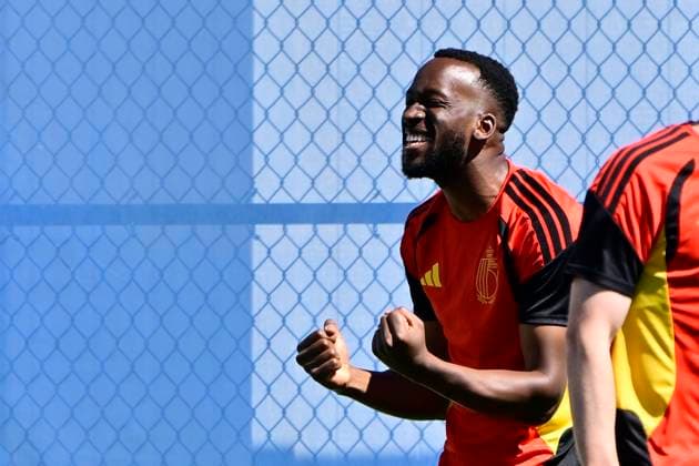 Belgian national football team - FIFA World Cup, WM, Weltmeisterschaft, Fussball 2026 - media activities 05 07 2026 RENTON, UNITED STATES OF AMERICA - JULY 05 : Lukebakio Dodi forward of Belgium pictured during a training session of the Belgian national football team during the FIFA World Cup 2026 on July 5, 2026 in Renton, United States of America, 05 07 2026 Renton United States of America  Copyright: xJanxDexMeuleneirx