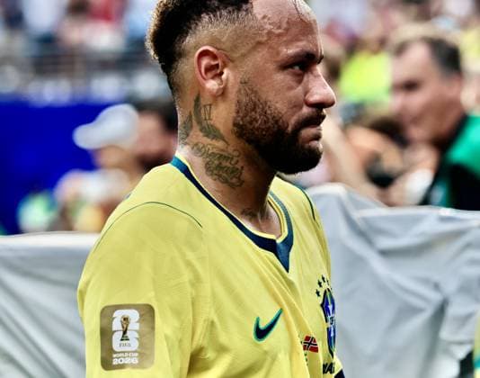 RECORD DATE NOT STATED Brazil vs Norway FIFA World Cup, WM, Weltmeisterschaft, Fussball 2026. (SPO) Brazil vs Norway FIFA World Cup 2026. July 5, 2026, New Jersey, USA: Neymar Jr of Brazil cries after the loss of soccer match between Brazil and Norway in round 16 knockout stage during FIFA World Cup 2026 at MetLife stadium in New Jersey. Norway won 2-1. Credit: Niyi Fote Thenews2(Foto: Niyi Fote Thenews2 imago images) SPO  Copyright: xNiyixFotex