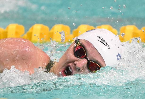 July 5, 2026, Montreal, Pq, Canada: Ella Jansen swims during the women s 200m freestyle final at the Canadian Swimming Trials in Montreal, on Sunday, July 5, 2026. Canada News - July 5, 2026  - ZUMAc35_ 20260705_zaf_c35_036 Copyright: xGrahamxHughesx