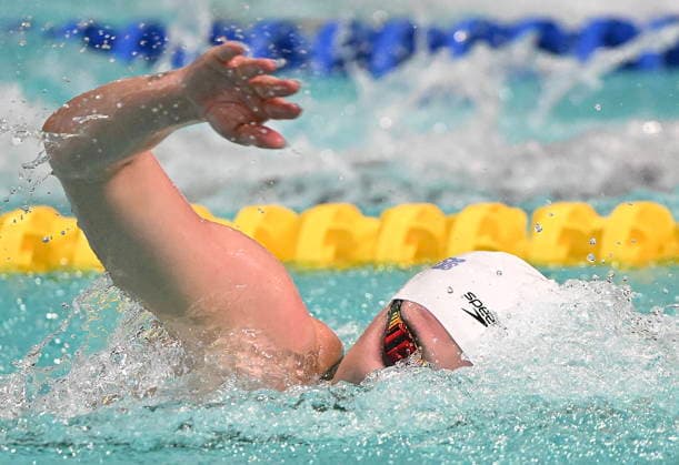 July 5, 2026, Montreal, Pq, Canada: Ella Jansen swims during the women s 200m freestyle final at the Canadian Swimming Trials in Montreal, on Sunday, July 5, 2026. Canada News - July 5, 2026  - ZUMAc35_ 20260705_zaf_c35_037 Copyright: xGrahamxHughesx