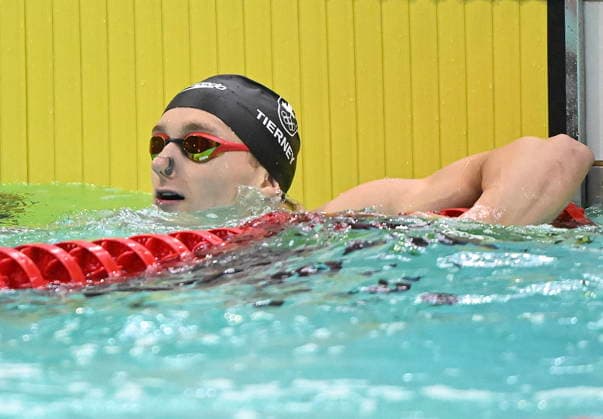 July 5, 2026, Montreal, Pq, Canada: Blake Tierney looks on following men s 100m backstroke final at the Canadian Swimming Trials in Montreal, on Sunday, July 5, 2026. Canada News - July 5, 2026  - ZUMAc35_ 20260705_zaf_c35_047 Copyright: xGrahamxHughesx