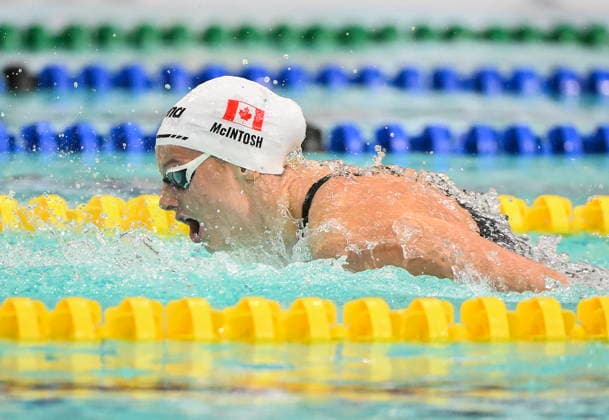July 5, 2026, Montreal, Pq, Canada: Summer McIntosh swims to a new world record during the women s 200m butterfly final at the Canadian Swimming Trials in Montreal, on Sunday, July 5, 2026. Canada News - July 5, 2026  - ZUMAc35_ 20260705_zaf_c35_050 Copyright: xGrahamxHughesx