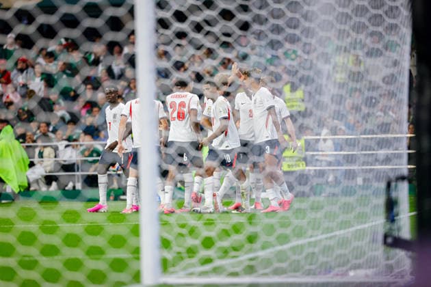 FIFA World Cup, WM, Weltmeisterschaft, Fussball 2026 MEXICO VS ENGLAND FIFA WORLD CUP 2026 MEXICO VS ENGLAND MEXICO VS ENGLAND 05072026 MEXICO CITY, MEXICO. Action photo of players of England celebrating a goal, during game of the FIFA World Cup 2026 held at the Estadio Ciudad de Mexico of Mexico City. Foto de accion de jugadores de Inglaterra celebrando un gol, durante juego de Copa del Mundo 2026 de la FIFA en el Estadio Ciudad de MÃ xico de la Ciudad de Mexico. PHOTO BY IMAGENSHOP AGENCIA FOTOGRAFICA MEXICO CITY MEXICO CITY MEXICO *** FIFA WORLD CUP 2026 MEXICO VS ENGLAND FIFA WORLD CUP 2026 MEXICO VS ENGLAND MEXICO VS ENGLAND 07 05 2026 MEXICO CITY, MEXICO Action photo of England players celebrating a goal during a 2026 FIFA World Cup match held at the Estadio Ciudad de México in Mexico City Action photo of England players celebrating a goal, during a 2026 FIFA World Cup match at the Estadio Ciudad de México in Mexico City PHOTO BY IMAGENSHOP PHOTO AGENCY MEXICO CITY MEXICO CITY MEXICO Copyright: xYOALIxMARTINEZx