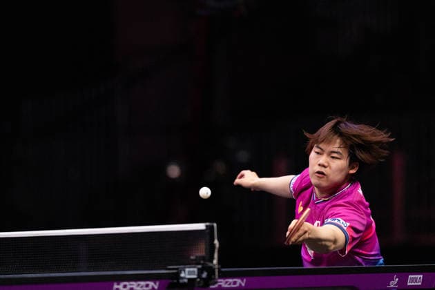 LOS ANGELES, CALIFORNIA - JULY 05: Sora Matsushima of Japan competes in the Men s Singles Semifinal match against Felix Lebrun of France on day 10 of United States Smash 2026 at Ontario Convention Center on July 5, 2026 in Los Angeles, California.  Copyright: xVCGx 111652553012