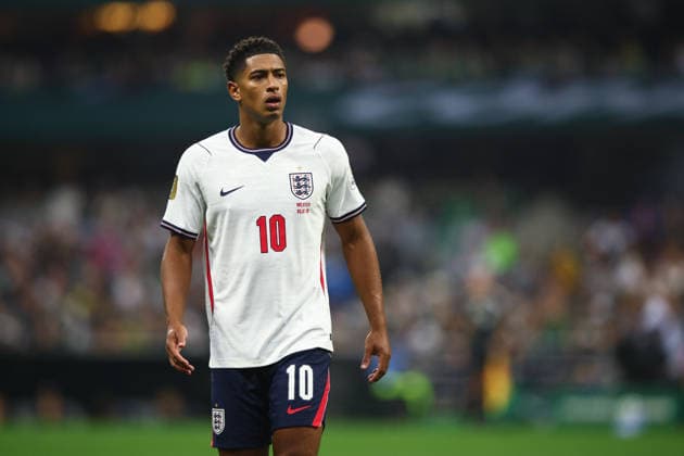 FIFA World Cup, WM, Weltmeisterschaft, Fussball 2026: Mexico v England MEXICO CITY, MEXICO - 5th July 2026: Jude Bellingham of England during the FIFA World Cup 2026 Round of 16 match between Mexico and England at Azteca Stadium Mexico City Azteca Stadium Mexico Copyright: xCraigxMercerx xPeakxActionxPhotosx