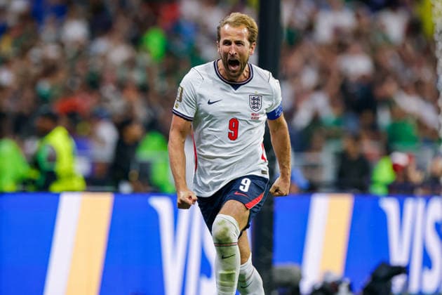 FIFA World Cup, WM, Weltmeisterschaft, Fussball 2026 MEXICO VS ENGLAND FIFA WORLD CUP 2026 MEXICO VS ENGLAND MEXICO VS ENGLAND 05072026 MEXICO CITY, MEXICO. Action photo of Harry Kane (9) of England celebrating a goal, during game of the FIFA World Cup 2026 held at the Estadio Ciudad de Mexico of Mexico City. Foto de accion de Harry Kane (9) de Inglaterra celebrando un gol, durante juego de Copa del Mundo 2026 de la FIFA en el Estadio Ciudad de MÃ xico de la Ciudad de Mexico. PHOTO BY IMAGENSHOP AGENCIA FOTOGRAFICA MEXICO CITY MEXICO CITY MEXICO *** 2026 FIFA World Cup: Mexico vs. England 2026 FIFA World Cup: Mexico vs. England Mexico vs. England July 5, 2026, Mexico City, MEXICO Action photo of England’s Harry Kane (No. 9) celebrating a goal during a 2026 FIFA World Cup match held at the Estadio Ciudad de México in Mexico City Action photo of England’s Harry Kane (No. 9) celebrating a goal, during a 2026 FIFA World Cup match at the Estadio Ciudad de México in Mexico City PHOTO BY IMAGENSHOP PHOTO AGENCY MEXICO CITY MEXICO CITY MEXICO Copyright: ximx