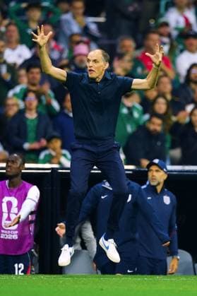 Thomas Tuchel, coach of England reacts Mexico v England, 2026 FIFA World Cup, WM, Weltmeisterschaft, Fussball Round of 16, Football, Azteca Stadium, Mexico City, Mexico - 05 Jul 2026Mexico City Azteca Stadium Mexico  Copyright: xJavierxGarcia Shutterstockx 16975483dw