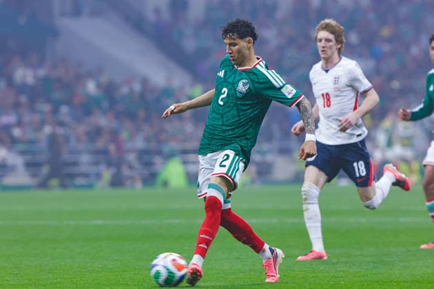 FIFA World Cup, WM, Weltmeisterschaft, Fussball 2026 MEXICO VS ENGLAND FIFA WORLD CUP 2026 MEXICO VS ENGLAND MEXICO VS ENGLAND 05072026 MEXICO CITY, MEXICO. Action photo of Jorge Sanchez (2) of Mexico, during game of the FIFA World Cup 2026 held at the Estadio Ciudad de Mexico of Mexico City. Foto de accion de Jorge Sanchez (2) de Mexico,, durante juego de Copa del Mundo 2026 de la FIFA en el Estadio Ciudad de MÃ xico de la Ciudad de Mexico. PHOTO BY IMAGENSHOP AGENCIA FOTOGRAFICA MEXICO CITY MEXICO CITY MEXICO *** FIFA WORLD CUP 2026 MEXICO VS ENGLAND FIFA WORLD CUP 2026 MEXICO VS ENGLAND MEXICO VS ENGLAND 07 05 2026 MEXICO CITY, MEXICO Action photo of Jorge Sanchez 2 of Mexico, during a match of the 2026 FIFA World Cup held at the Estadio Ciudad de México in Mexico City Action photo of Jorge Sanchez 2 of Mexico, during a 2026 FIFA World Cup match at the Estadio Ciudad de México in Mexico City PHOTO BY IMAGENSHOP PHOTO AGENCY MEXICO CITY MEXICO CITY MEXICO Copyright: xIMAGENSHOPxAGENCIAxFOTOGRAFICAx