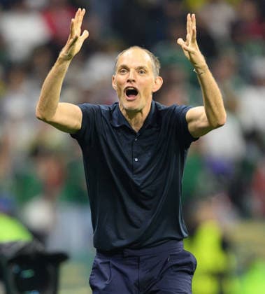 05 July 2026 - Mexico v England - Azteca Stadium- Mexico City - R16 - 2026 World Cup - USA. 05 July 2026 - Mexico v England - Azteca Stadium- Mexico City - R16 - 2026 World Cup - USA. England Manager Thomas Tuchel. Picture : Mark Pain MEXICO CITY MEXICO  Copyright: xMarkxPainx