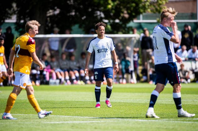 Aarhus GF v Motherwell FC, pre-season test match, Aarhus, Denmark Aarhus, Denmark. 05th, July 2026. Mikael Anderson of Aarhus GF seen during a pre-season test match between Aarhus GF and Motherwell FC at the AGF training facility Fredensvang in Aarhus Denmark, Aarhus, Fredensvang  Copyright: xGonzalesxPhoto MortenxKjaerx