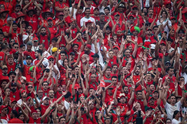 Canada v Morocco: Round of 16 - FIFA World Cup, WM, Weltmeisterschaft, Fussball 2026 Fans of Morocco during the FIFA World Cup USA 2026 Round of 32 match between Canada and Morocco at Houston Stadium in Houston, United States, on July 4, 2026. Houston United States  Copyright: xAymanxArefx originalFilename:aref-notitle260704_np3QZ.jpg