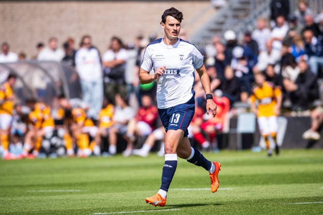 Aarhus GF v Motherwell FC, pre-season test match, Aarhus, Denmark Aarhus, Denmark. 05th, July 2026. Janni Serra (13) of Aarhus GF seen during a pre-season test match between Aarhus GF and Motherwell FC at the AGF training facility Fredensvang in Aarhus Denmark, Aarhus, Fredensvang  Copyright: xGonzalesxPhoto MortenxKjaerx