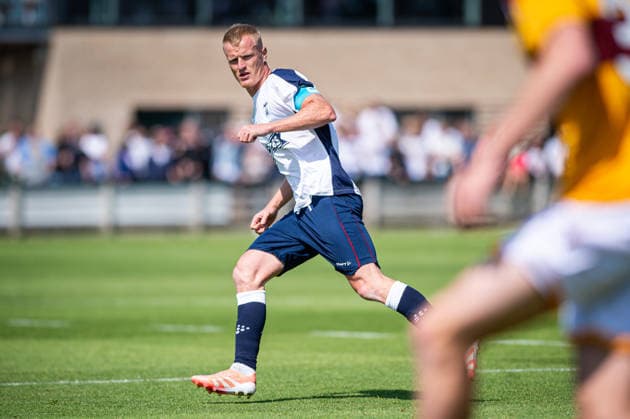 Aarhus GF v Motherwell FC, pre-season test match, Aarhus, Denmark Aarhus, Denmark. 05th, July 2026. Jens Jonsson of Aarhus GF seen during a pre-season test match between Aarhus GF and Motherwell FC at the AGF training facility Fredensvang in Aarhus Denmark, Aarhus, Fredensvang  Copyright: xGonzalesxPhoto MortenxKjaerx