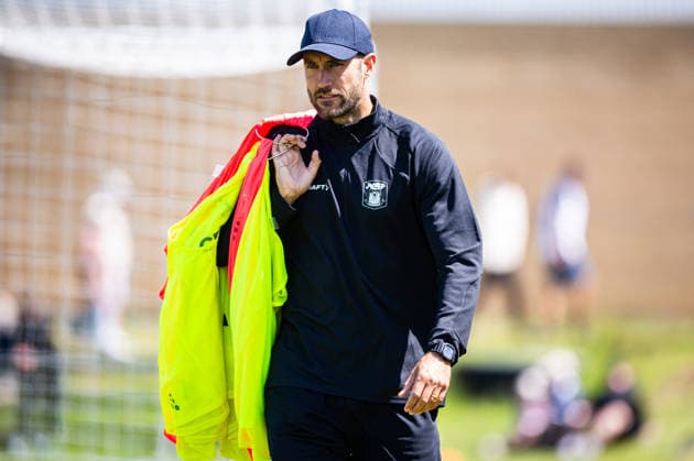 Aarhus GF v Motherwell FC, pre-season test match, Aarhus, Denmark Aarhus, Denmark. 05th, July 2026. Transition coach Niklas Backman of Aarhus GF seen at a pre-season test match between Aarhus GF and Motherwell FC at the AGF training facility Fredensvang in Aarhus Denmark, Aarhus, Fredensvang  Copyright: xGonzalesxPhoto MortenxKjaerx