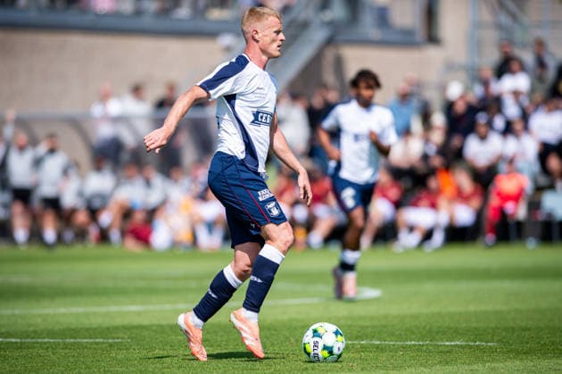 Aarhus GF v Motherwell FC, pre-season test match, Aarhus, Denmark Aarhus, Denmark. 05th, July 2026. Jens Jonsson of Aarhus GF seen during a pre-season test match between Aarhus GF and Motherwell FC at the AGF training facility Fredensvang in Aarhus Denmark, Aarhus, Fredensvang  Copyright: xGonzalesxPhoto MortenxKjaerx