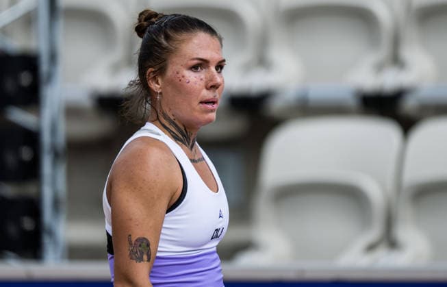 260706 Oleksandra Oliynykova of Ukraina looks dejected during day 1 of the Nordea Open on July 6, 2026 in Bastad. Photo: Niclas Jönsson BILDBYRAN COP 273 NO0422 tennis WTA, Tennis Damen 125 nordea open dubbelfinal dam bbeng depp *** July 6, 2026: Oleksandra Oliynykova of Ukraine looks dejected during Day 1 of the Nordea Open on July 6, 2026 in Bastad. Photo by Niclas Jönsson, BILDBYRAN COP 273 NO0422 tennis wta 125 nordea open women s doubles final bbeng depp  Copyright: NICLASxJÖNSSON BB260706NO007