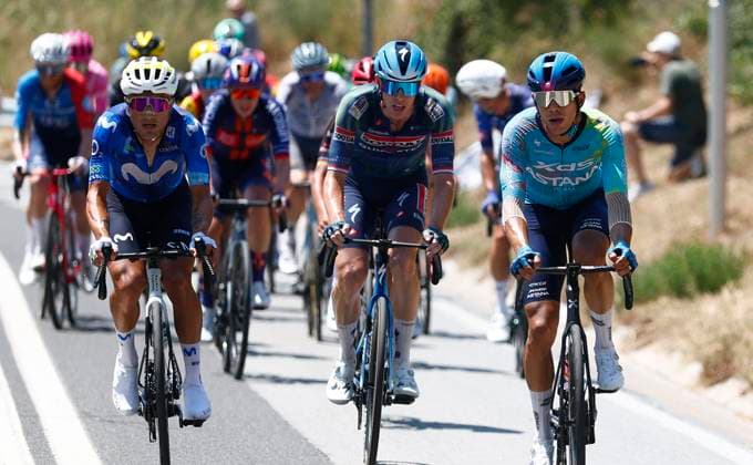 Tour de France 2026 Stage 3 LES ANGLES, FRANCE - JULY 06 : Tejada Harold (COL) of XDS Astana Team during stage 3 of the 113rd edition of Tour de France an UCI World Tour 2.UWT cycling road race stage for Men Elite of 196 km with start in Granollers and finish in Les Agnles on July 6, 2026 in Les Angles, France, 06 07 2026 Les Angles France  Copyright: xLucaxBettinix