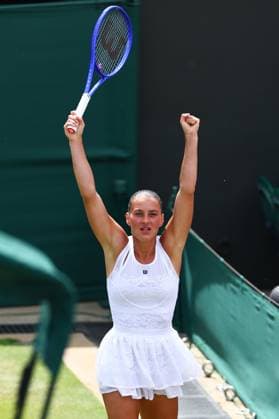 Marta Kostyuk during her fourt round match Wimbledon Tennis Championships, Day 8, The All England Lawn Tennis and Croquet Club, London, UK - 06 Jul 2026London The All England Lawn Tennis and United Kingdom  Copyright: xJamesxMarsh Shutterstockx 16978026m