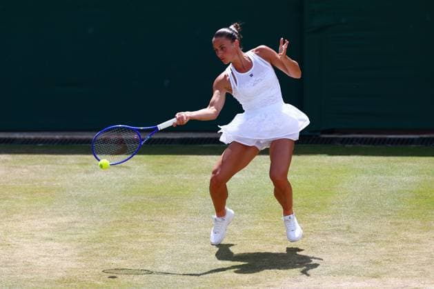 Marta Kostyuk during her fourt round match Wimbledon Tennis Championships, Day 8, The All England Lawn Tennis and Croquet Club, London, UK - 06 Jul 2026London The All England Lawn Tennis and United Kingdom  Copyright: xJamesxMarsh Shutterstockx 16978026a