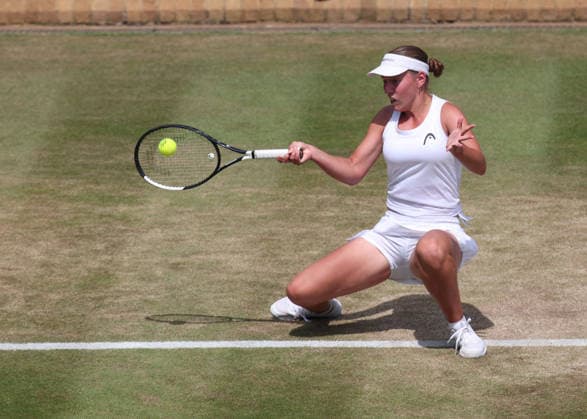 Anna Pircher (AUT), Maedchen Einzel, Girls Singles Tennis - Wimbledon 2026 - Grand Slam ITF ATP, Tennis Herren WTA, Tennis Damen - AELTC - London - - Great Britain - 6 July 2026. *** Anna Pircher (AUT), Girls Singles, Wimbledon 2026 Grand Slam, ITF, ATP, WTA, AELTC, London, Great Britain, July 6, 2026 Copyright: xJuergenxHasenkopfx